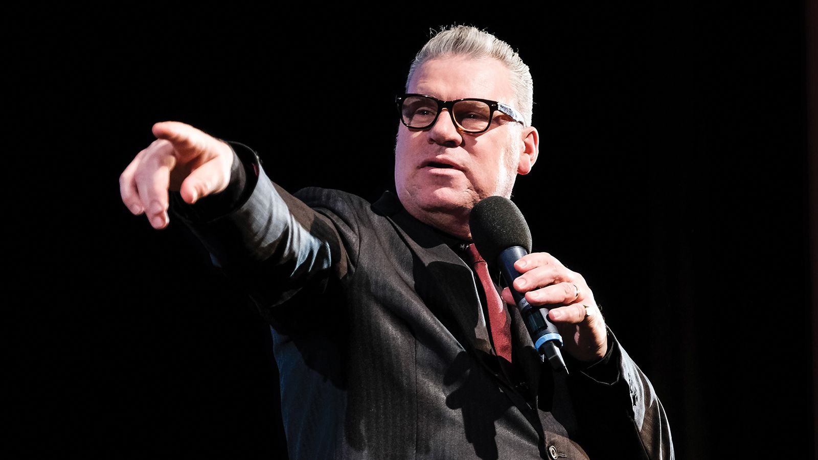 Mark Kermode on stage at BFI Southbank
